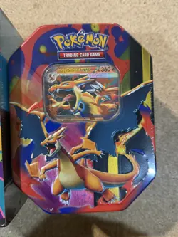 Pokemon TCG: Ascended Heroes Elite Trainer Box & Mega Charizard Y Tin In Hand - Image 2