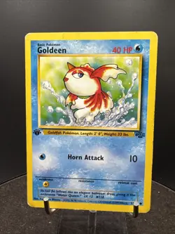 Goldeen 1st Edition 53/64 Pokemon Jungle Set - Image 1