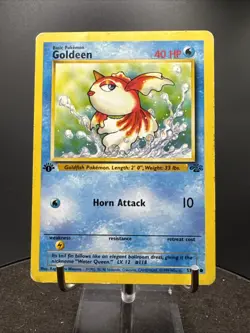 Goldeen 1st Edition 53/64 Pokemon Jungle Set - Image 3