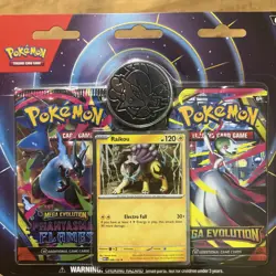 2x Pokemon Mega Evolution & Phantasmal Flames 2-Pack Blister Raikou - Sealed - Image 1