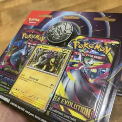 2x Pokemon Mega Evolution & Phantasmal Flames 2-Pack Blister Raikou - Sealed - Image 3