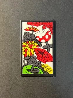 Mario Hanafuda Piranha Plant Nintendo Japanese Card Game Box Fresh - Image 1