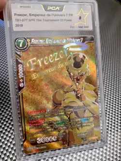TB1-077 SPR PCA 8 Signature Freezer Dragon Ball Super Card Game 2018 - Image 1
