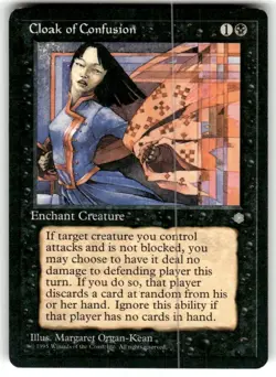 Ice Age Magic: The Gathering Cloak of Confusion MTG LP - Image 1