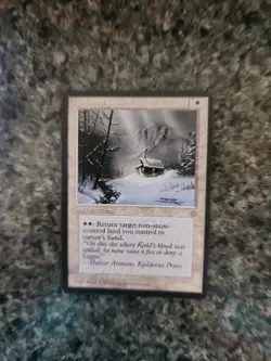 Magic the Gathering MTG Hallowed Ground (29) Ice Age LP w4 - Image 1