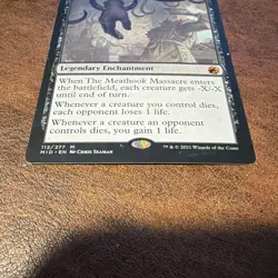 Magic: The Gathering The Meathook Massacre Mythic Black 112/277 - Image 2