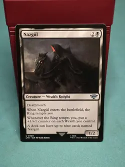 Nazgul (U 0100) (NM) Lord of the Rings LTR Magic MTG - Image 1