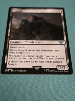 Nazgul (U 0100) (NM) Lord of the Rings LTR Magic MTG - Image 3