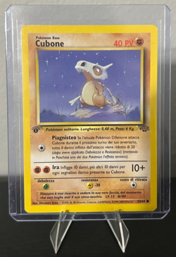 1999-2000 POKEMON JUNGLE ITALIAN 1ST EDITION 50/64 CUBONE - VERY LIGHTLY PLAYED - Image 1