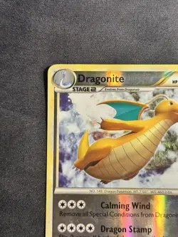 Dragonite Reverse Holo 18/102 HeartGold SoulSilver Triumphant Pokemon LP+ - Image 4