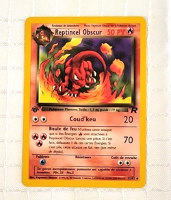 Pokemon Team Rocket 32/82 Dark Charmeleon 1st Edition French - Image 1