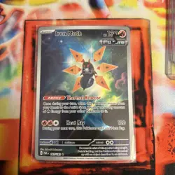 Iron Moth 187/182 Pokemon TCG Sv04: Paradox Rift Holo NM - Image 1