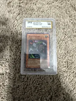2001 Yu-Gi-Oh! TCG Trap Master Starter Deck SDK-044 1st Edition GEM-MINT 10 - Image 1