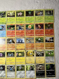 Pokemon TCG Yuka Morii Clay Pokemon 50 Card Lot – No Duplicates – LP/NM - Image 3