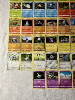 Pokemon TCG Yuka Morii Clay Pokemon 50 Card Lot – No Duplicates – LP/NM - Image 4