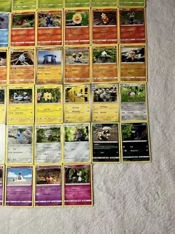 Pokemon TCG Yuka Morii Clay Pokemon 50 Card Lot – No Duplicates – LP/NM - Image 5