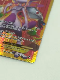 Mewtwo EX 164/162 Breakthrough Secret Rare Full Art Holo LP Pokemon Card 2015 - Image 5