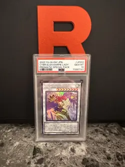 Yu-Gi-Oh! 2020 Cyber Slash Harpie Lady Card VP20-JP002 PSA 10 - Image 1