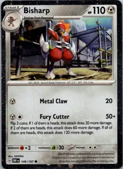 Bisharp - (Cosmos Holo) Promo Miscellaneous Cards & Products 149/197 NM - Image 1