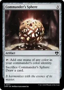 Commander's Sphere 0377 - FOIL - NM - Commander Masters MTG - Image 1