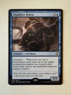 Displacer Kitten Commander Legends: Battle for Baldur's Gate Regular X1 NM - Image 1
