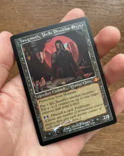 MTG Magic The Gathering Yawgmoth, Thran Physician RETRO FOIL NM - Image 1