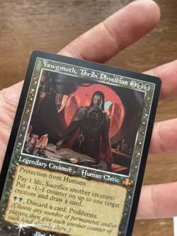 MTG Magic The Gathering Yawgmoth, Thran Physician RETRO FOIL NM - Image 4