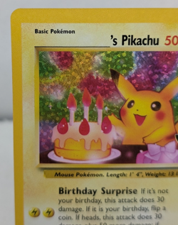 Pokemon TCG Birthday Pikachu #24 Celebrations 25th Anniversary NM - Image 2