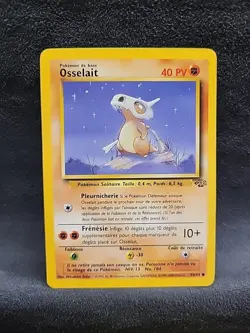 Cubone 50/64 French Osselait Jungle Set Non Holo Pokemon - Image 1