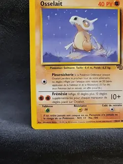 Cubone 50/64 French Osselait Jungle Set Non Holo Pokemon - Image 5