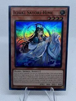 Yugioh Ichiki Sayori-Hime DOOD-EN030 1st Edition Super Rare NM Presale - Image 1