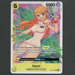 Nami SR OP08-106 One Piece TCG Two Legends M/NM - Image 1