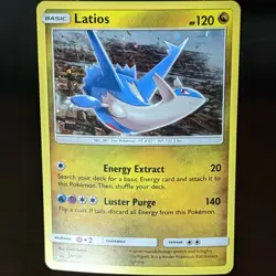 Latios SM136 LP/NM Black Star Promo Cosmos Holo Foil Pokemon TCG Card SM 136 - Image 1