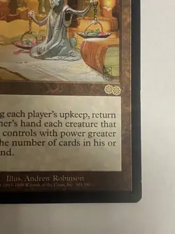 Noetic Scales - Urza's Saga - MTG - Madgic the Gathering - LP - Image 4