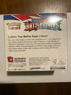Pokemon TCG Sword & Shield - Battle Styles Booster Box - New Sealed - Image 4