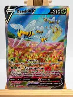 Pokemon Astral Radiance - 161/189 Beedrill V - Ultra Rare - NM/M - Image 1