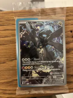 Pokemon TCG Ascended Heroes N’s Zekrom Pokemon Center Stamped Promo SEALED - Image 1