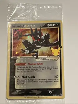 Greninja Star SWSH144 SWSH: Sword & Shield Holo SEALED PROMO Celebration Pokemon - Image 1