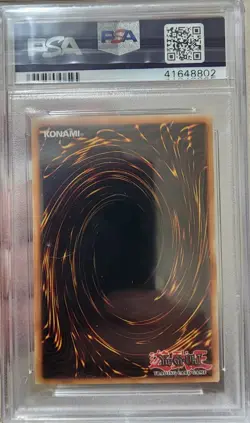 2002 YU-GI-OH! MRD METAL RAIDERS #126 BARREL DRAGON PSA 10 - Image 2