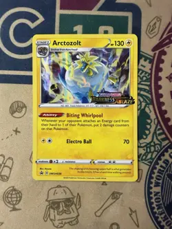 Pokemon Arctozolt (Prerelease) SWSH036 SWSH: Sword & Shield Promo Cards Holo - Image 3
