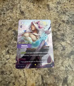 Yasuo - Windrider (Signature) - Spiritforged Near Mint English - Image 1