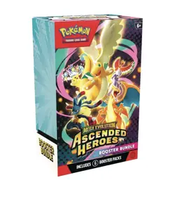 Pokemon TCG: Mega Evolution Ascended Heroes Booster Bundle (6 packs) x4 PRESALE - Image 1
