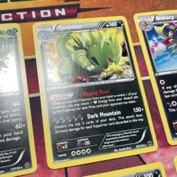 Pokemon XY Cosmos Holo Promo Set~ Tyranitar 56 Lucario 63 Shiftry 11 *PACK FRESH - Image 3