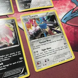 Pokemon XY Cosmos Holo Promo Set~ Tyranitar 56 Lucario 63 Shiftry 11 *PACK FRESH - Image 5