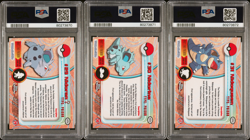 Pokemon Topps Chrome Set~ Nidoran, Nidorina, Nidoqueen #29-31 Sequential PSA 8-9 - Image 2