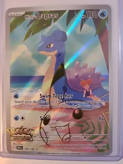 Pokemon TCG Misty's Lapras 194/182 Destined Rivals Holo Illustration Rare EN - Image 2
