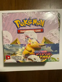 Pokemon TCG: Sword & Shield - Vivid Voltage Booster Box Factory Sealed 36 Packs 820650817496 - Image 1