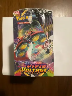 Pokemon TCG: Sword & Shield - Vivid Voltage Booster Box Factory Sealed 36 Packs 820650817496 - Image 3