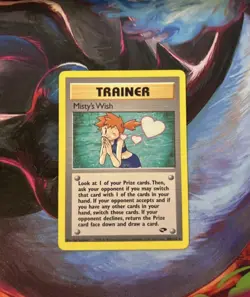 Pokemon TCG Misty’s Wish 108/132 Gym Challenge Rare Unlimited WOTC - Image 1