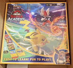 Pokemon TCG Battle Academy (Cinderace V, Pikachu V & Eevee V) - NEW SEALED - Image 1